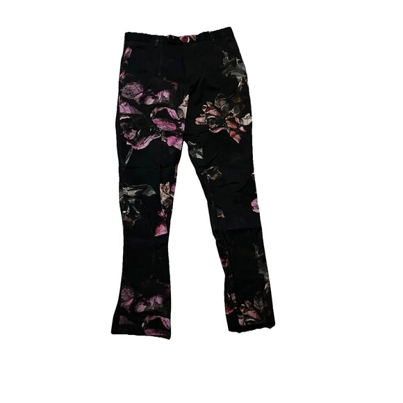 Twisted Tailor Suit Blazer Jacket and Pants Men 38R BLK Floral - Picture 5 of 8